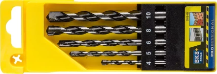 Набор STAYER &quot;PROFESSIONAL&quot;: Свёрла по бетону, ударные 4, 5, 6, 8, 10мм, 5шт 2915-H5 купить в Уфе