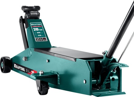 Домкраты подкатные гидравлические KRAFTOOL High-Lift для крупногабаритной техники 43455-20 купить в Уфе