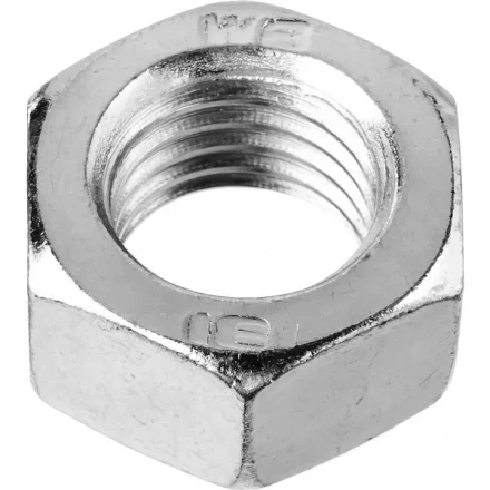 Гайка ГОСТ 5927-70, M16, 2 шт, кл. пр. 6, оцинкованная, ЗУБР 303556-16 купить в Уфе