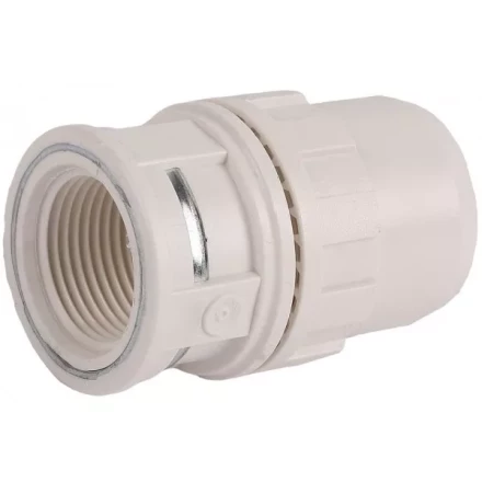 Муфта ЗУБР &quot;ШиреФит&quot; соединительная, &quot;штуцер с гайкой - внутренняя резьба&quot;, 32мм-1&quot; 51462-32-1 купить в Уфе