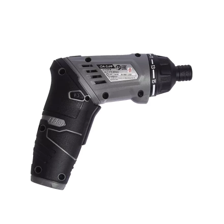 Отвертка-трансформер + фонарь ИНТЕРСКОЛ ОА-3,6Ф аккумуляторная (Li-ion, кейс) купить в Уфе