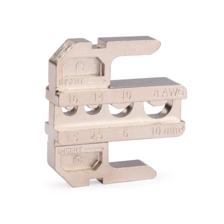 Пресс-клещи КВТ CTD+5 с механизмом быстрой смены матриц: комплект из 5 шт. для опрессовки (набор) (101859) купить в Уфе