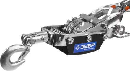 Лебедка ручная рычажная ЗУБР &quot;ПРОФЕССИОНАЛ&quot;, тросовая, 4 т, 3 м, в сумке 43105-4-K купить в Уфе