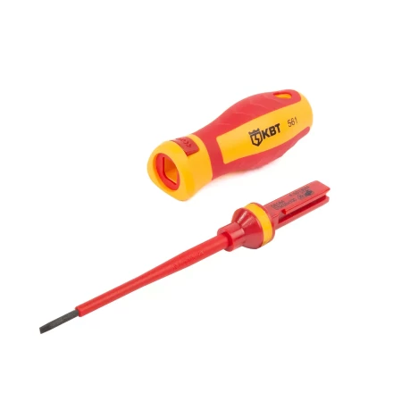 Набор диэлектрического инструмента электрика КВТ НИИ-22, 12 предметов (88962) купить в Уфе