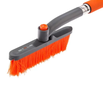 Щетка-сметка для снега со скребком поворотная голова 510 мм Stels 55305 купить в Уфе