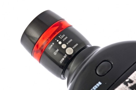 Фонарь наголовный Zoom 3W LED CRE Q5 160 Лм 100 м 3 режима 100% - 50% - стробоскоп 3хААА Stern 90567 купить в Уфе