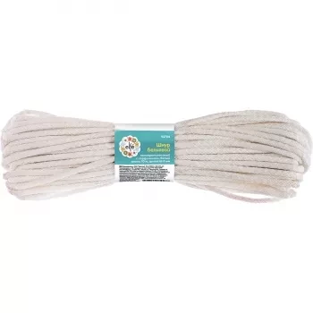 Шнур бельевой полипропиленовый с сердечником  D-3 мм L-15 м белыйELFE 93705 купить в Уфе