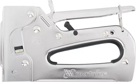 Степлер мебельный металлический регулируемый тип скобы 53 6-14 мм MATRIX PROFESSIONAL 40913 купить в Уфе