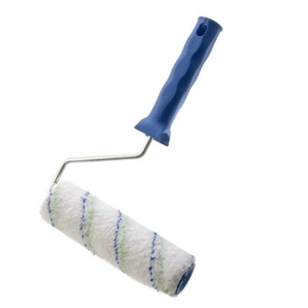 Валик &quot;Водные краски&quot;, 180 мм, ворс 12 мм, D - 36 мм, D ручки - 6 мм, полиэстер Сибртех 80192 купить в Уфе