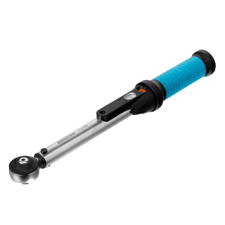 Ключ динамометрический Gross 14180, 5-25 Нм, 1/4", CrV купить в Уфе