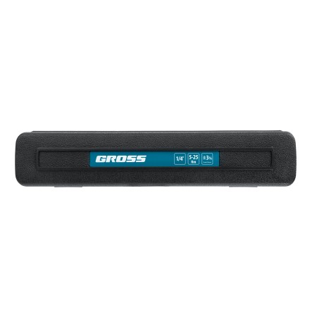 Ключ динамометрический Gross 14180, 5-25 Нм, 1/4&quot;, CrV купить в Уфе