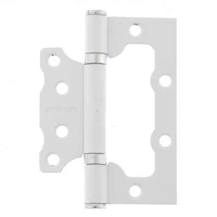 Петля накладная ПНУ-100 белая 4штуки  Металлист Россия 91565 купить в Уфе