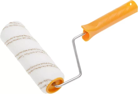 Валик &quot;МИКРОВОЛОКНО&quot; малярный в сборе, ворс 9 мм, бюгель 6 мм, 40x180мм, STAYER Master 0343-18 купить в Уфе