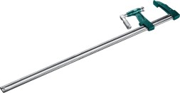 Струбцина KRAFTOOL EXTREM тип F, с мультипликаторной прижимной втулкой 32013-125-1000