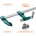 Струбцина KRAFTOOL EXTREM тип F, с мультипликаторной прижимной втулкой 32013-125-1000 купить в Уфе