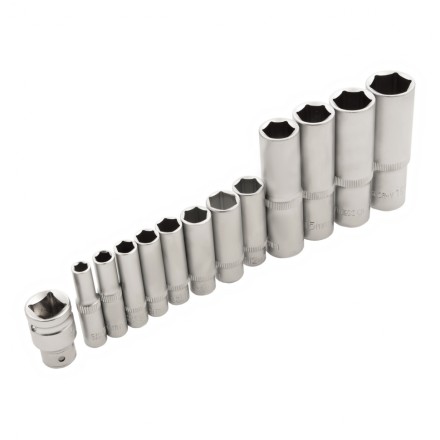 Набор инструментов 94 предмета, CrV, 1/2&quot;, 1/4&quot; Сибртех 13509 купить в Уфе