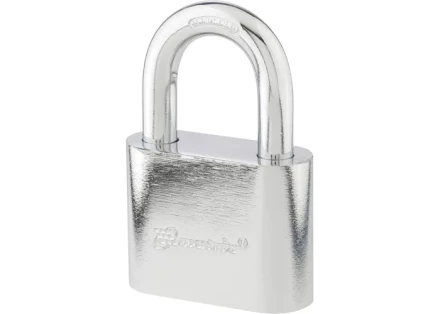 Замок навесной хромированное покрытие 60 мм MATRIX 91802 купить в Уфе