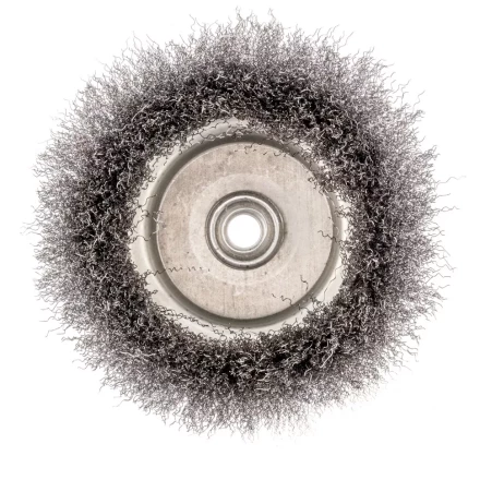 Щетка для УШМ 150 мм М14 чашка витая проволока Сибртех 746077 купить в Уфе