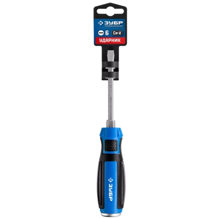 ЗУБР Ударник, SL6 х 100 мм, ударная отвертка, Профессионал (25271-6) купить в Уфе