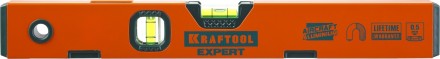 Уровень KRAFTOOL &quot;PROKRAFT-M&quot; коробч. магнит., 2 ампулы, 0,5 мм/м, 400мм 34712-040_z01 купить в Уфе