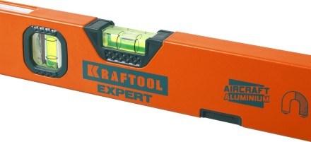 Уровень KRAFTOOL &quot;PROKRAFT-M&quot; коробч. магнит., 2 ампулы, 0,5 мм/м, 400мм 34712-040_z01 купить в Уфе