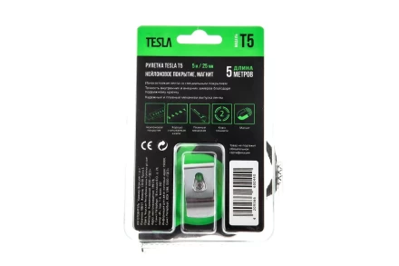 Рулетка TESLA 5м х 25мм (T-5) купить в Уфе