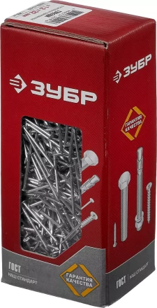 ЗУБР ГОСТ 4028-63, 32 x 1.8 мм, цинк, 1 кг, строительные гвозди (305031-18-032) купить в Уфе