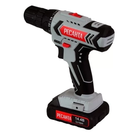 Дрель-шуруповерт аккумуляторная Ресанта ДА-14-2ЛК 75/14/4 купить в Уфе