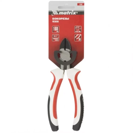 Бокорезы Premium 160 мм трехкомпонентные рукоятки MATRIX 17532 купить в Уфе