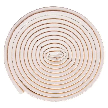 Уплотнитель резиновый, 24 м, профиль &quot;D&quot;, белый Сибртех 88903 купить в Уфе