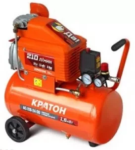 Компрессор масляный поршневой прямой привод Кратон AC-210-24-DD 3 01 01 032 купить в Уфе