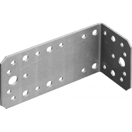 Крепежный уголок ЗУБР &quot;МАСТЕР&quot; асимметричный, 90х70х140мм, 1шт 310156-90 купить в Уфе