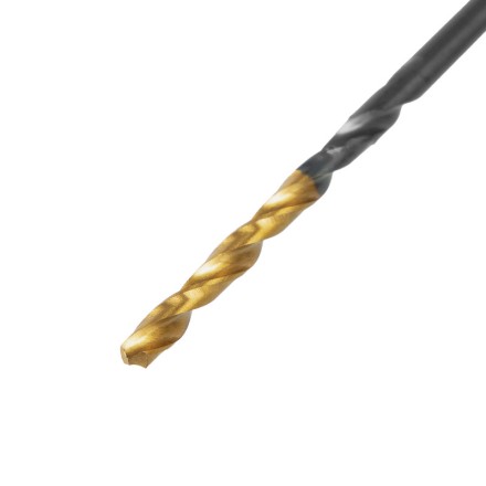 Сверло по металлу, 2 мм, HSS-Tin, Golden Tip, 10 шт. Denzel 717203 купить в Уфе