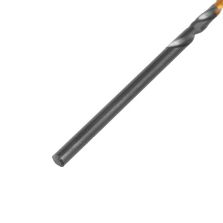 Сверло по металлу, 2 мм, HSS-Tin, Golden Tip, 10 шт. Denzel 717203 купить в Уфе