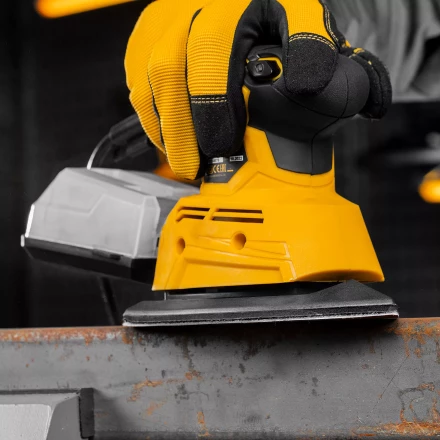 Треугольник абразивный на ворc. подложке под &quot;липучку&quot;, перф., P 40, 150х150х100 мм, 5 шт. Denzel 738577 купить в Уфе