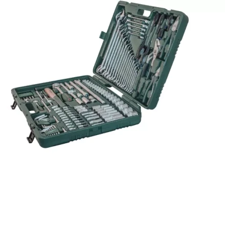 Набор головок торцевых универсальный 1/2&quot;DR 8-32мм  1/4&quot;DR 4-13мм  ключи комбинированные 6-32мм отвертки  128 предметов S04Н524128S  Jonnesway 48372 купить в Уфе