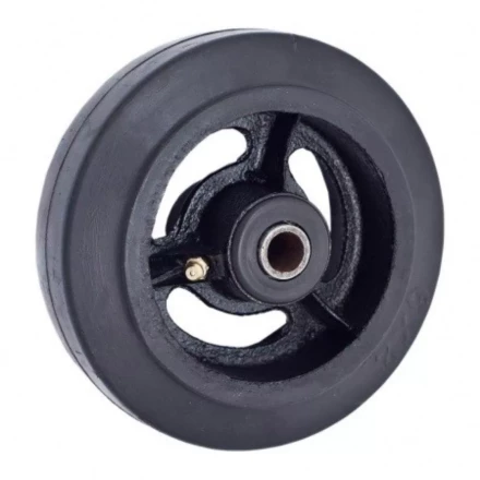 Колесо большегрузное D 63 160 мм резина на ось (N) 1047581 купить в Уфе