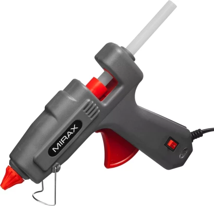 Пистолет клеевой (термоклеящий) электрический, MIRAX 06807, 200Вт/350Вт, 220В, 11мм 06807 купить в Уфе