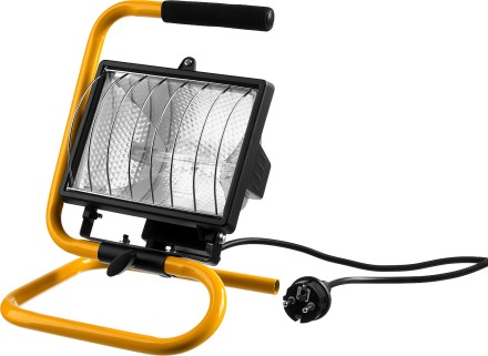 Прожектор STAYER &quot;MASTER&quot; MAXLight галогенный, переносной с подставкой, черный, 500Вт 57116-B купить в Уфе