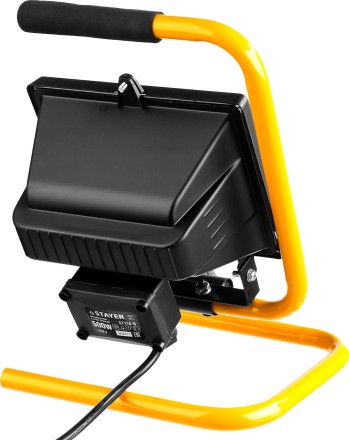 Прожектор STAYER &quot;MASTER&quot; MAXLight галогенный, переносной с подставкой, черный, 500Вт 57116-B купить в Уфе