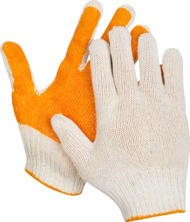 Перчатки STAYER &quot;МASTER&quot; трикотажные, 7 класс, х/б, обливная ладонь из ПВХ, L-XL 11405-XL купить в Уфе