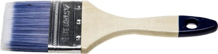 Кисть плоская STAYER &quot;AQUA-STANDARD&quot;, искусственная щетина, деревянная ручка, 75мм 01032-075 купить в Уфе