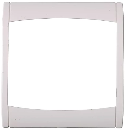 Панель СВЕТОЗАР &quot;ЭФФЕКТ&quot; накладная, цвет белый, 1 гнездо SV-54445-W купить в Уфе