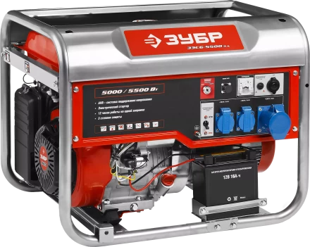 Генератор бензиновый ЗЭСБ-5500-ЭА серия МАСТЕР купить в Уфе
