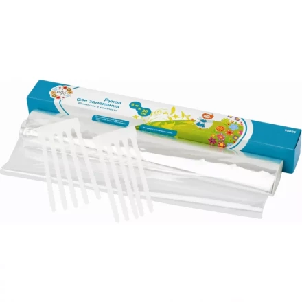 Рукав для запекания 3 м х 30 см 10 хомутиков в комплекте Elfe 95020 купить в Уфе