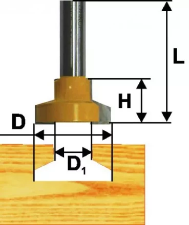 Фреза паз конструкционная ф254мм Т-обр хв 12мм 10517 купить в Уфе