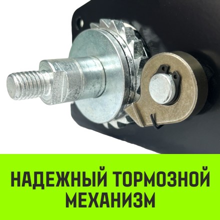 Лебедка ручная барабанная с тормозом HITCH HWB 1100 1100 кг лента 10 м (SZ073179) купить в Уфе