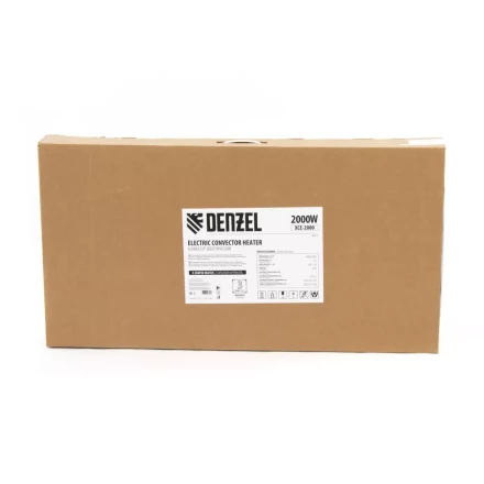 Конвектор электрический XCE-2000, 230 В, 2000 Вт, X-образный нагреватель Denzel 98117 купить в Уфе