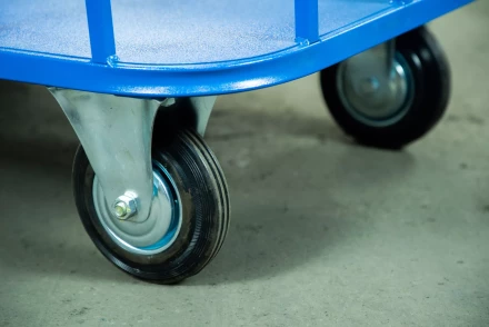 Тележка платформенная TOR ТП-МБ (600х1000) с бортами (колеса 160 мм) 1012417 купить в Уфе