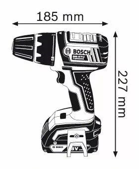 Аккумуляторная дрель-шуруповерт BOSCH GSR 18 V-LI (0.601.866.10J) купить в Уфе